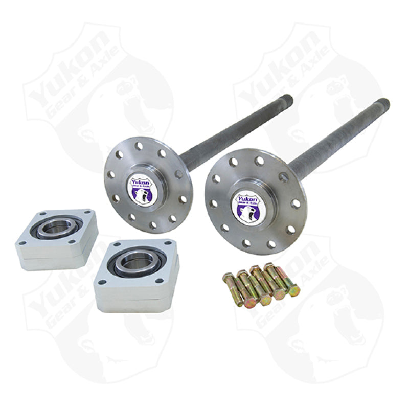 Yukon Gear & Axle YA G12398538-33 1541H Alloy Rear Axle Kit For GM 12P / 64-67 Chevelle and 67-69 Camaro with 33 Splines