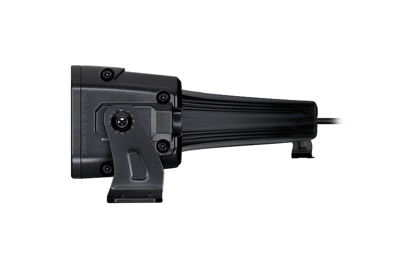 HELLA 358197621 Black Magic 40in Tough Double Row Curved Light Bar - Spot & Flood Beam