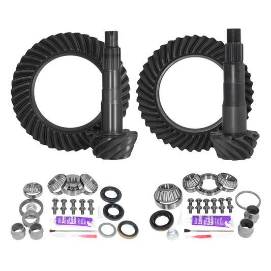 Yukon Gear & Axle YGKT008-488LOC-3 Ring & Pinion Gear Kit Front & Rear for Toyota 8.2/8IFS Diff (with Factory Locker) 4.88 Ratio