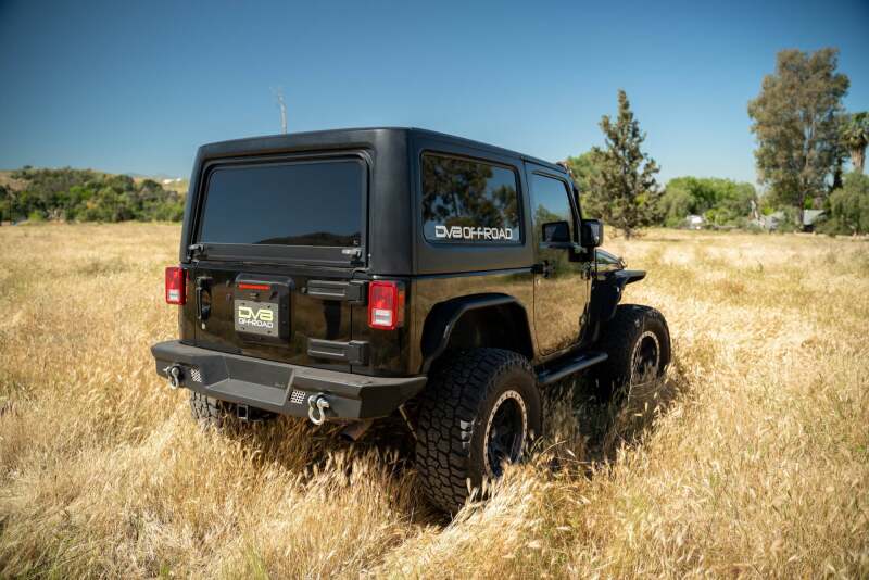 DV8 Offroad 07-18 Jeep Wrangler JK Spare Tire Delete - #TSJK-01