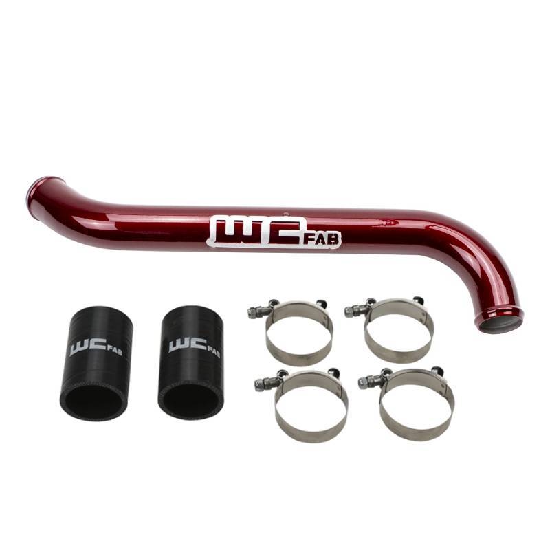 Wehrli Custom Fabrication WCF100696-GB Upper Coolant Pipe Gloss Black for 2011-2016 Chevrolet Silverado / GMC Sierra 2500 HD / 3500 HD 6.6L LML Duramax