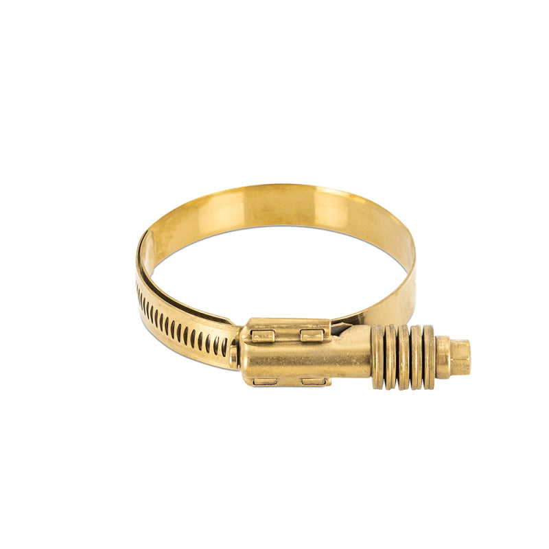 Mishimoto Constant Tension Worm Gear Clamp 2.24in.-3.11in. (57mm-79mm) - Gold - #MMCLAMP-CTWG-79GD