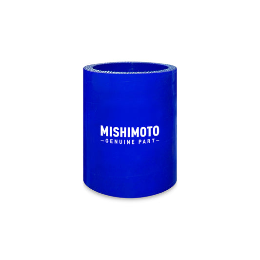 Mishimoto 3.5 Inch Straight Coupler - Blue - #MMCP-35SBL