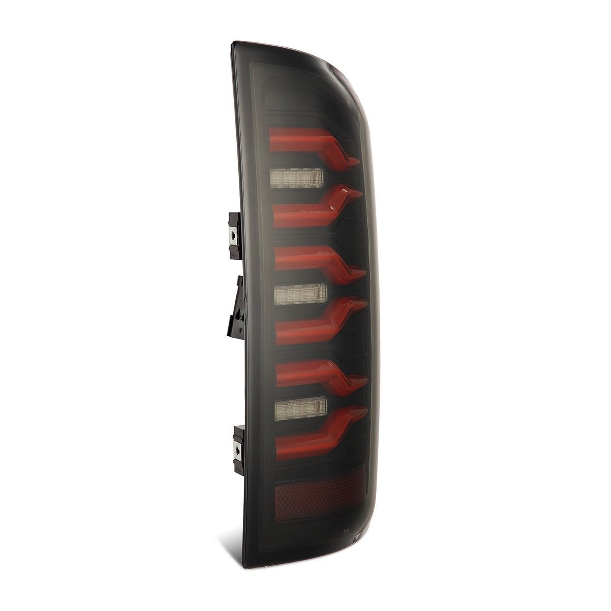 AlphaRex 641060 07-08 Dodge Ram1500/07-09 Dodge Ram 2500+3500 Luxx-Series LED Tail Lights(Pair) Black/Red