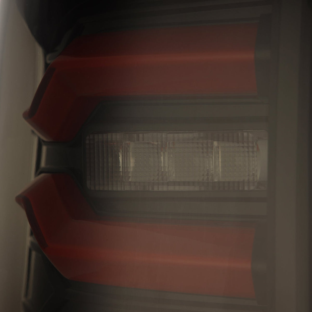 AlphaRex 630080 07-13 GMC Sierra 1500/07-14 2500/3500 HD (No Classic/Dually) Luxx-Series LED Tail Lghts Black Red