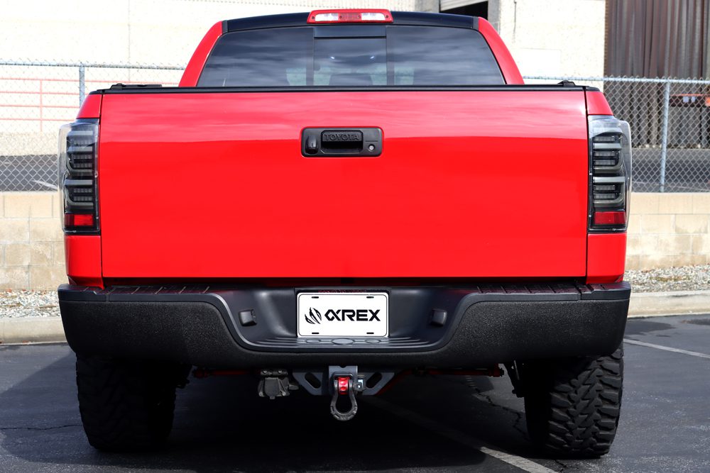 AlphaRex 670030 07-13 Toyota Tundra LUXX-Series LED Tail Lights Black