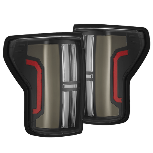 AlphaRex 670042 2007-2013 Toyota Tundra Nova-Series LED Tail Lights - Alpha-Black