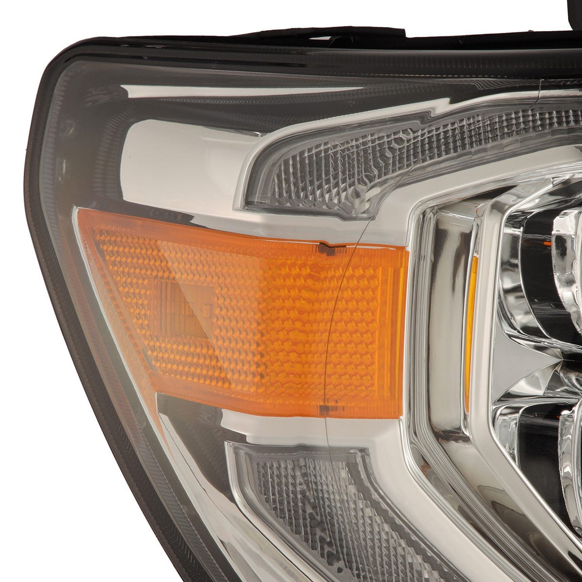 AlphaRex 880819 07-13 Toyota Tundra / 08-17 Sequoia NOVA LED Projector Headlights Chrome with Activation Light Sequential Signal + DRL