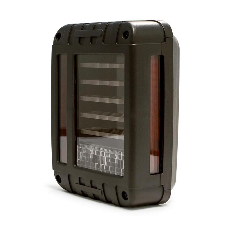 DV8 Offroad 07-18 Jeep Wrangler JK Horizontal LED Tail Light - #TLJK-01
