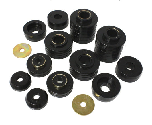 Energy Suspension for 1980-1998 Ford F-250/F-350 Black Body Mount Set 4.4107G