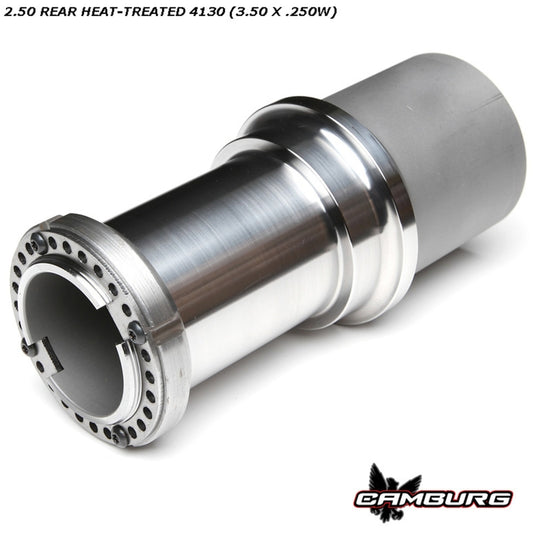 Camburg Engineering CAM-020076 2.50 in Rear Weld-In Spindle Snout LHT 4130HT (4.00 x 0.250 in), Universal Fit