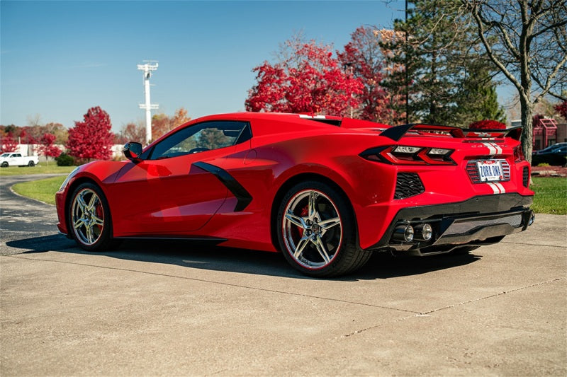 Corsa 2020-2026 Chevrolet Corvette C8 RWD 3in Valved Cat-Back w/ 4.5in Carbon Fiber Polished Tips