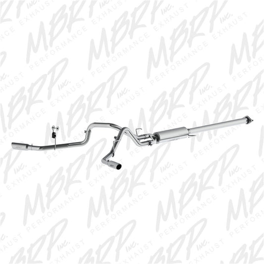 MBRP S5254AL Armor Lite Cat-Back Exhaust - 2.5-Inch Dual Side Exit | Aluminized
