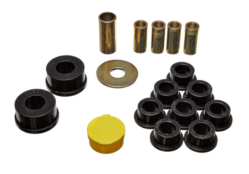 Energy Suspension for 79-85 Mazda RX7 Black Rear Watts Link Set 11.7102G