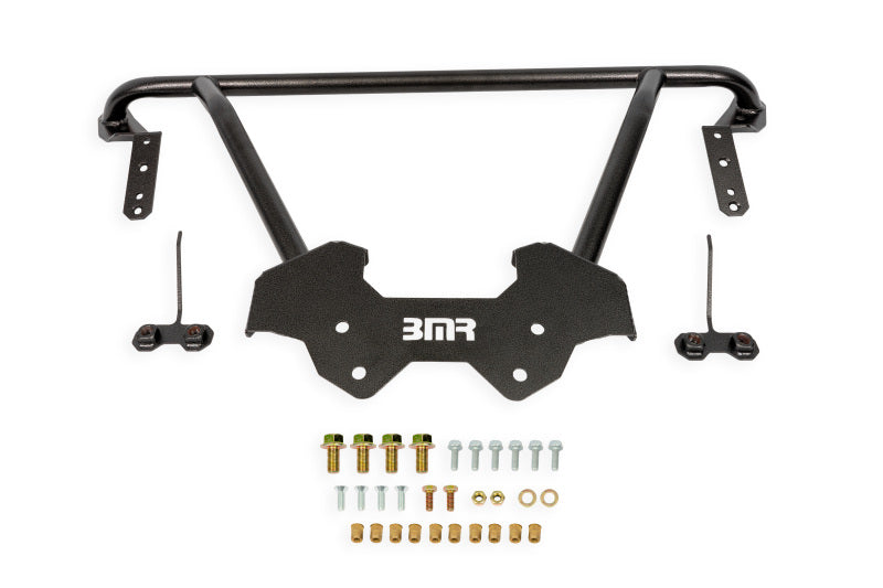 BMR Suspension 1964-1972 GM A-Body Front Reinforcement Brace - Black Hammertone