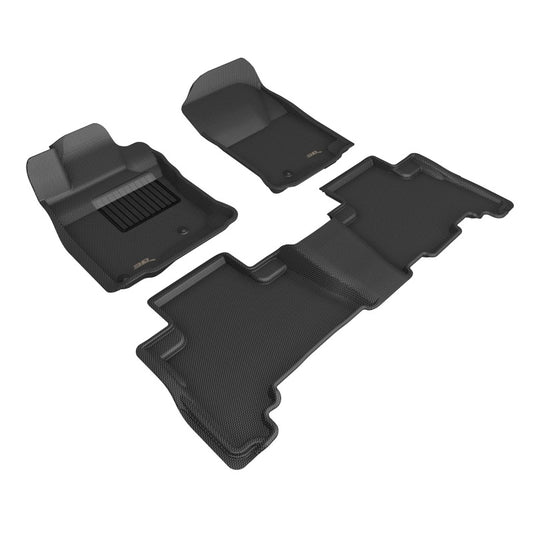 3D MAXpider Kagu Front & Rear Floor Mats for 2014-2024 Toyota 4Runner