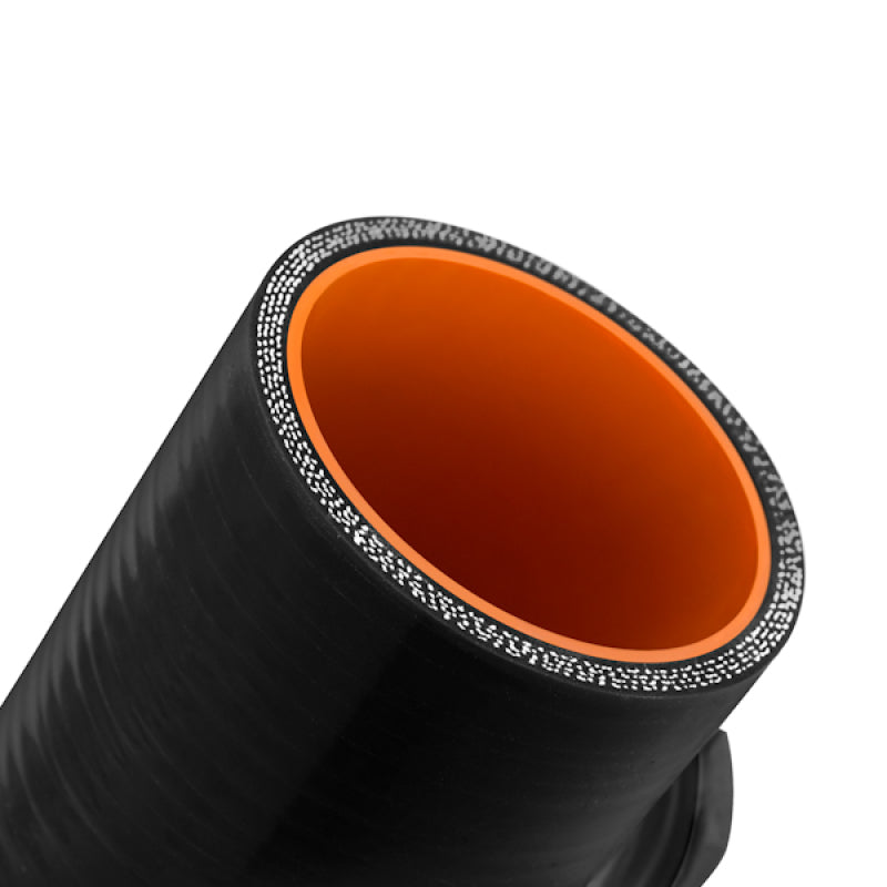 Mishimoto 2.5in Black Silicone Coupler w/ 1/8in NPT Bung - #MMCP-25NPTBK