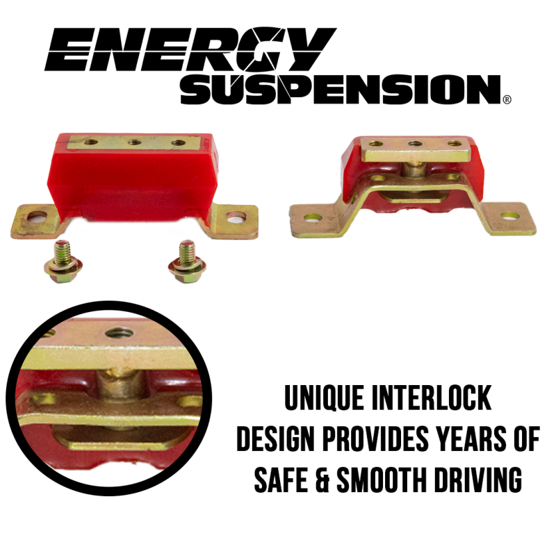 Energy Suspension for Ford Trans Mount 2.312 CTR - Red 4.1142R