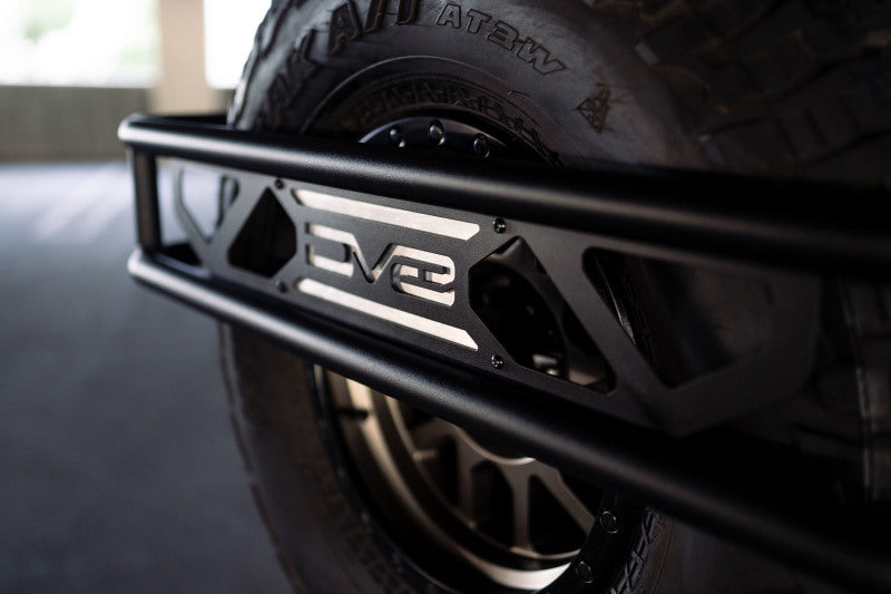 DV8 Offroad 21-23 Ford Bronco Spare Tire Guard & Accessory Mount - #TCBR-01