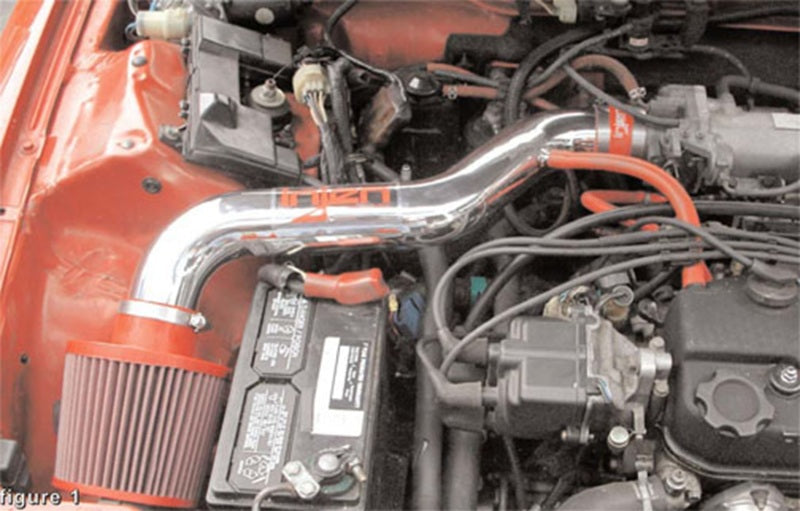Injen 88-91 Civic Ex Si CRX Si Polished Short Ram Intake - #IS1501P