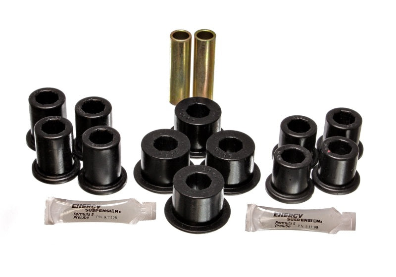 Energy Suspension for 89-94 Pick Up 2WD Black Rear Spring Bushing Set 8.2107G