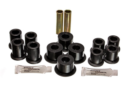 Energy Suspension for 1989-1994 Pick Up 2WD Black Rear Spring Bushing Set 8.2107G