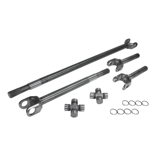 Yukon Gear & Axle YA W24118 Front 4340 Chrome-Moly Replacement Axle Kit For 1979-1987 GM 8.5in 1/2 Ton Truck and Blazer