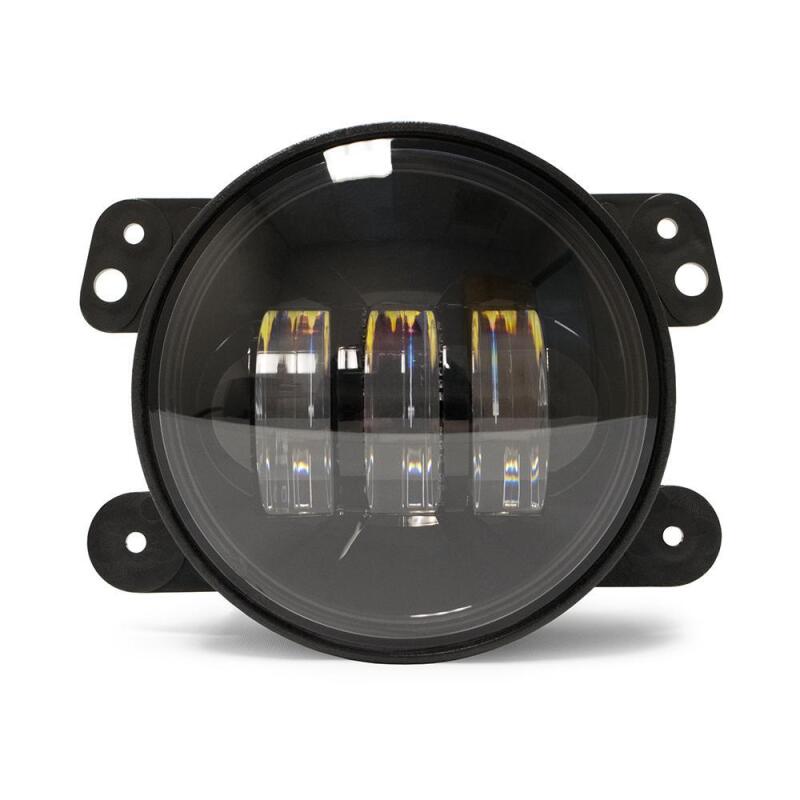 DV8 Offroad 07-18 Jeep Wrangler JK 4in 30W LED Replacement Fog Lights - #R4FL16W3W