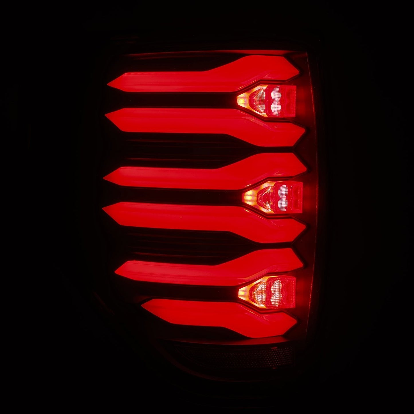 AlphaRex 653070 09-14 Ford F150 LUXX LED Taillights - Black Housing