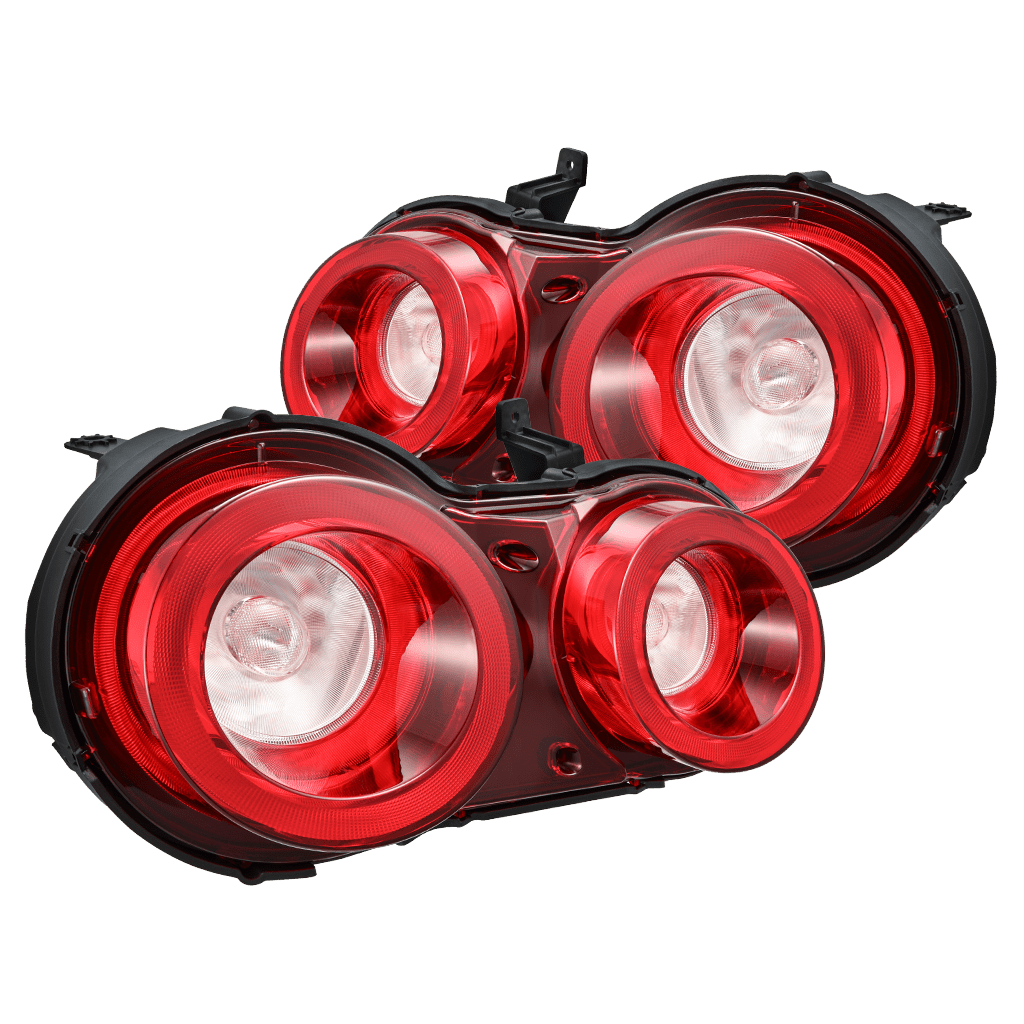 AlphaRex 692001 09-25 Nissan GT-R Nova-Series LED Tail Lights - Red Clear