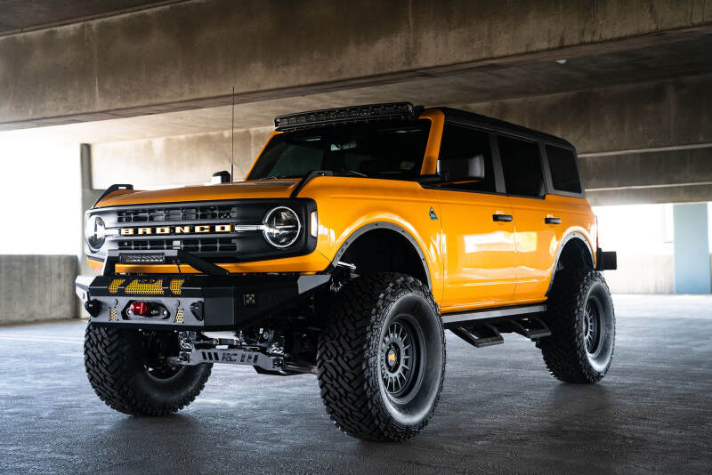 DV8 21+ Ford Bronco Curved Light Bracket for 12 3in. Pod Lights - #LBBR-03