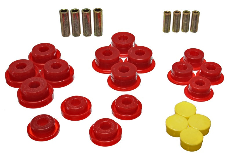 Energy Suspension for 97-06 Wrangler TJ Red Front Control Arm Bushings 2.3106R