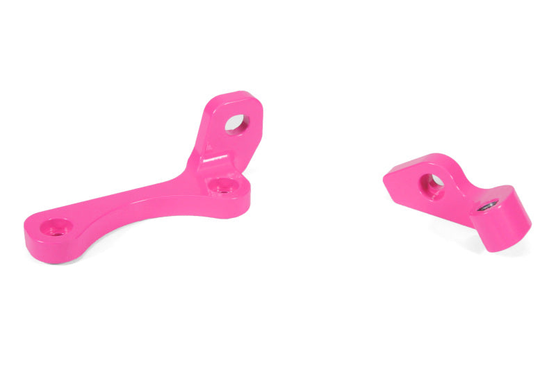 PERRIN 22-26 Subaru WRX / 19-25 Ascent / 20-25 Outback & Legacy Turbo TMIC Bracket - Hyper Pink