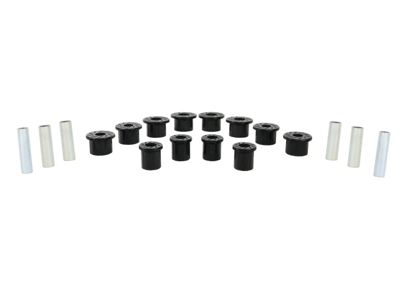 Whiteline W73823 Spring Eye Front/Rear and Shackle Bushing for 2003-2009 Dodge Ram 2500, 2003-2009 Dodge Ram 3500, 2006-2008 Dodge Ram 1500