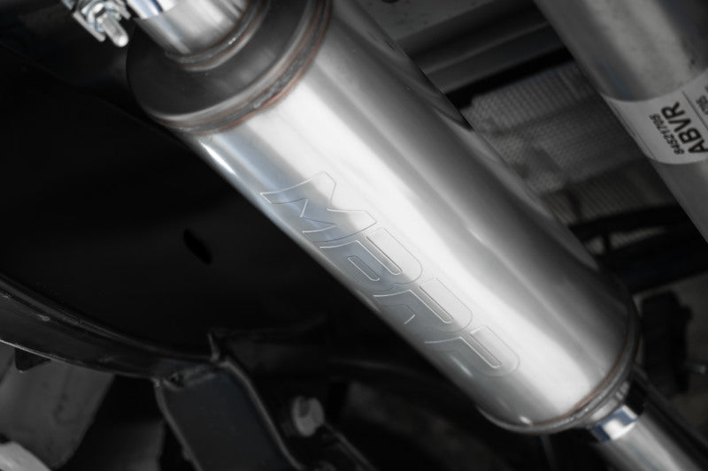 MBRP S5017AL 2023 Chevy Colorado/GMC Canyon Aluminized Steel Single High Clearance Rear Exit - #S5017AL