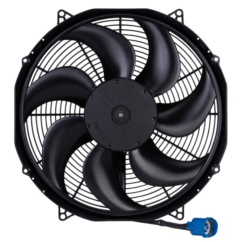 SPAL 30107328-PKG 15.2 Inch 500W Brushless Fan Flush Mount with Jumper Harness
