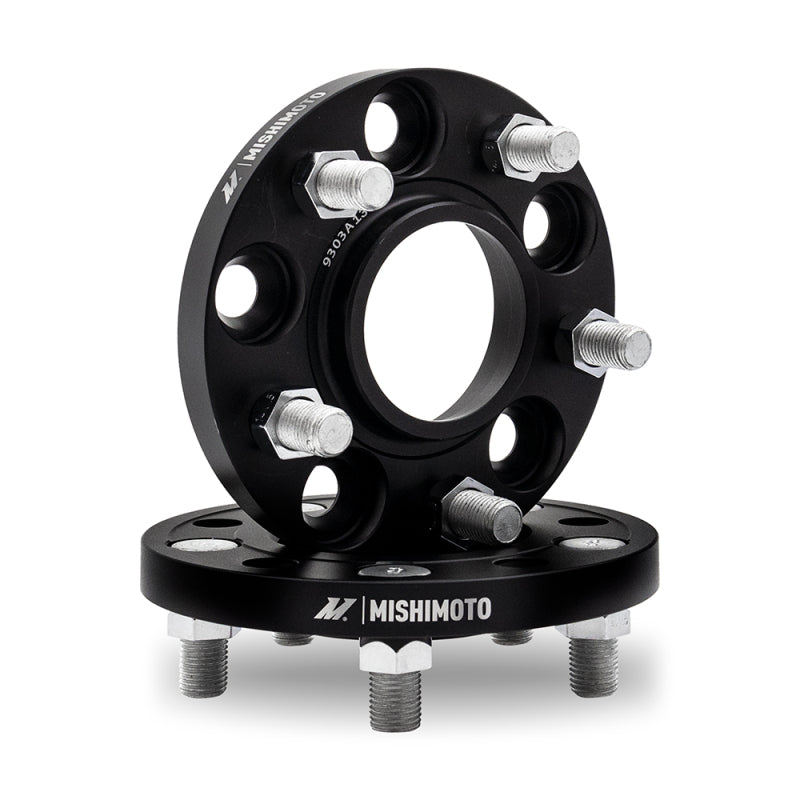 Mishimoto Wheel Spacers - 5X114.3 / 70.5 / 15 / M14 - Black - #MMWS-001-150BK
