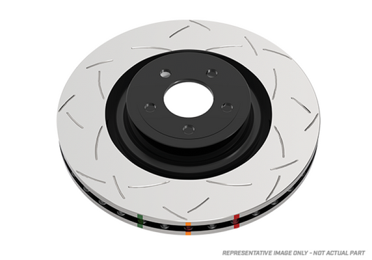 DBA 02-06/07-09 Mini Cooper Rear Slotted 4000 Series Rotor