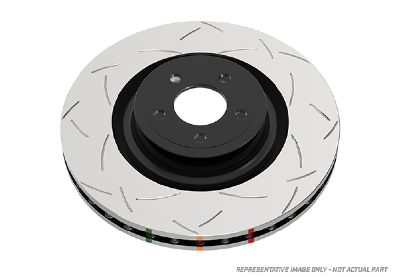 DBA 06-10 Ford LCF Rear 4000 Series Slotted Rotor