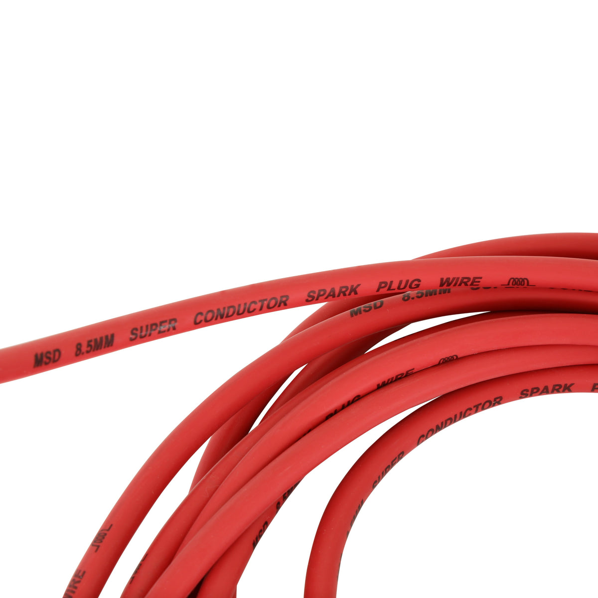MSD 31659 Super Conductor Spark Plug Wire Set ,Small Block for Chevy, Socket Dist. Cap