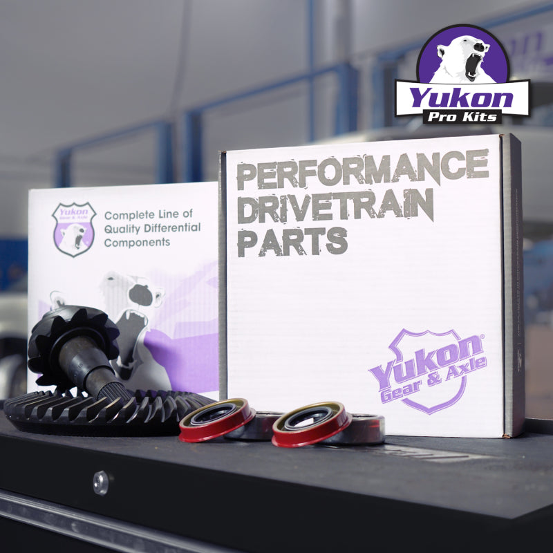 Yukon Gear & Axle YGK2185 8.25in CHY 3.07 Rear Ring & Pinion Install Kit 1.618in ID Axle Bearings and Seals