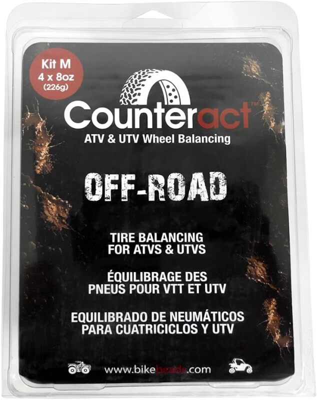 Counteract KIT M ATV/UTV Balancing Bead DIY Kit (4) 8oz Bags