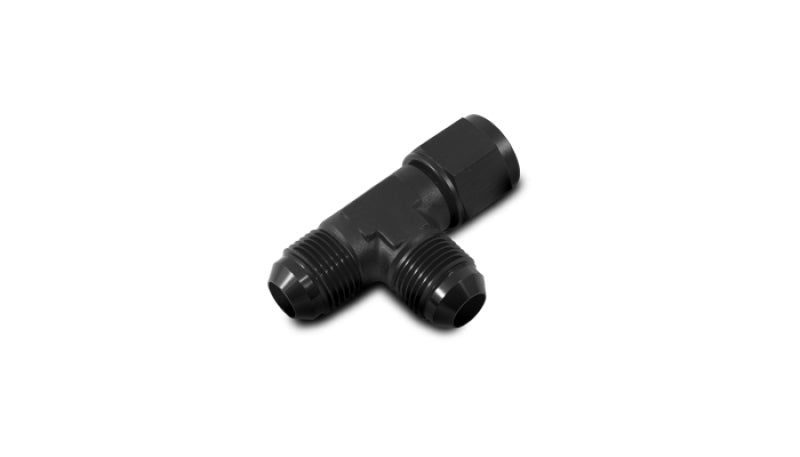 Vibrant -12AN Tee Fitting with Female -12AN Swivel