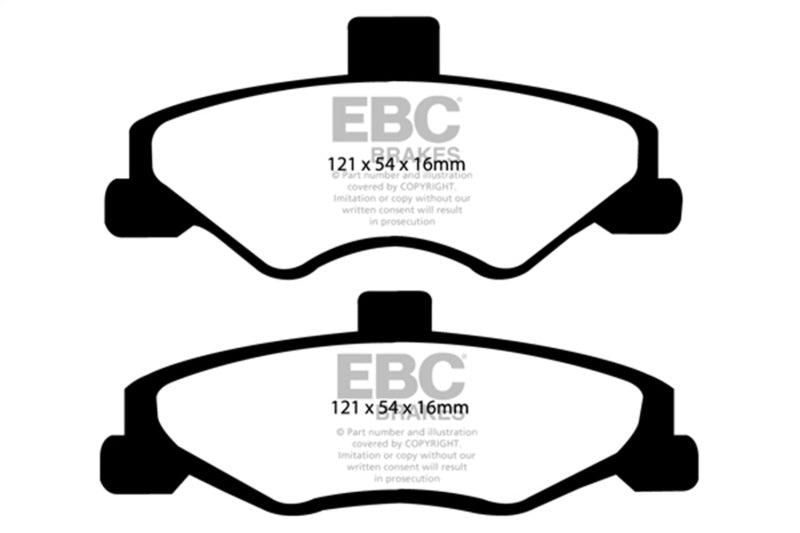 EBC 1998-2002 Chevrolet Camaro (4th Gen) 3.8 Redstuff Rear Brake Pads DP31323C