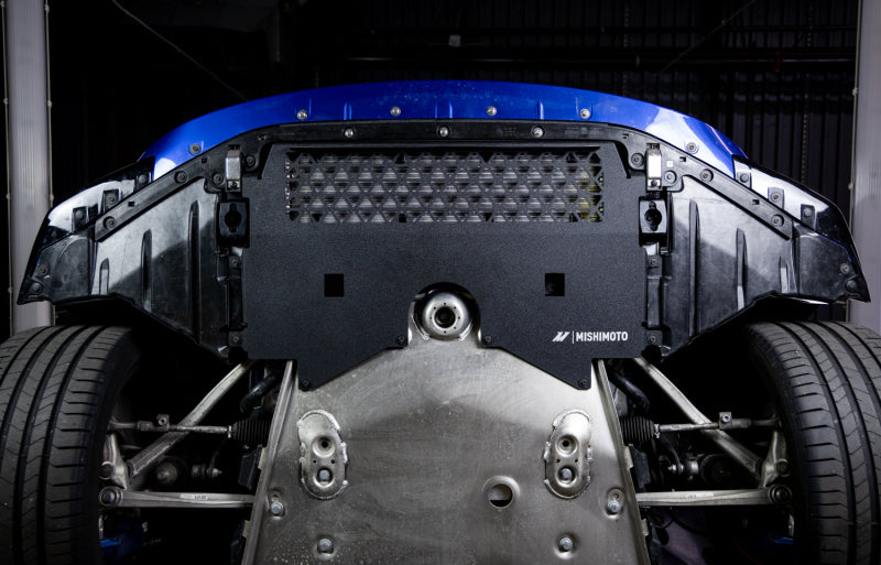 Mishimoto 2021+ BMW G80/G82/G87 M2/M3/M4 Skid Plate Engine - Wrinkle Black - #MMSD-G80-21WBK