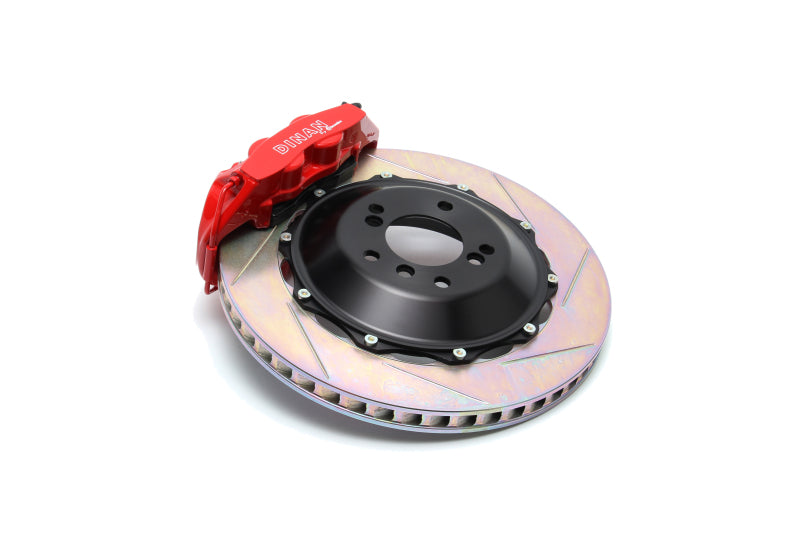 Dinan 06-08 BMW Z4 M (E85/E86) Red Caliper/Slotted Brake Set - Rear