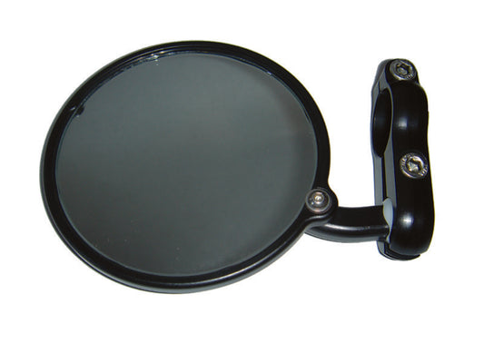 CRG Constructors HS-100-R Hindsight 3in Round Bar End Mirror Right Black