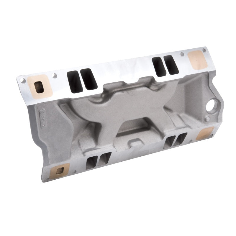 Edelbrock 2516 Manifold SBC Performer RPM Vortec Marine As-Cast