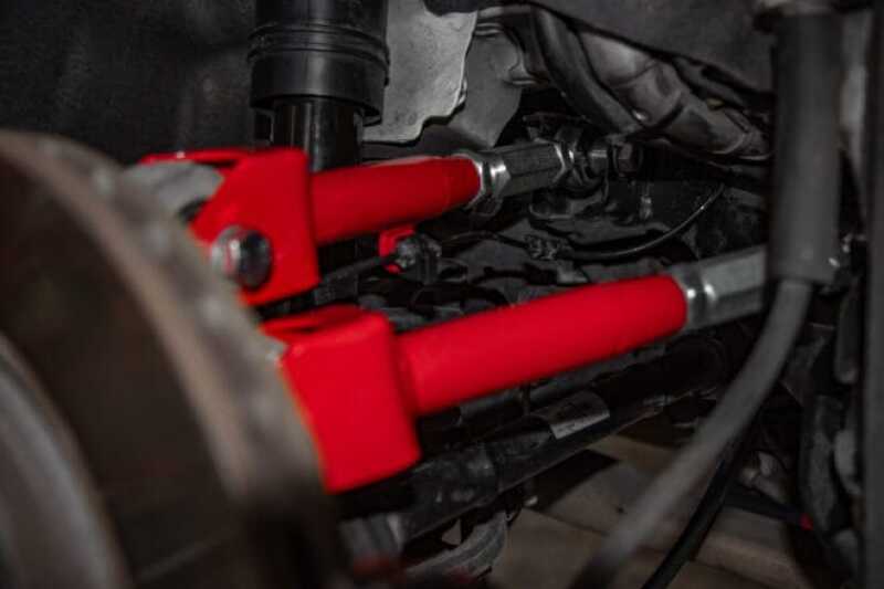 UMI Performance 2555-R Suspension Control Arm Red for 2016-2024 Chevrolet Camaro