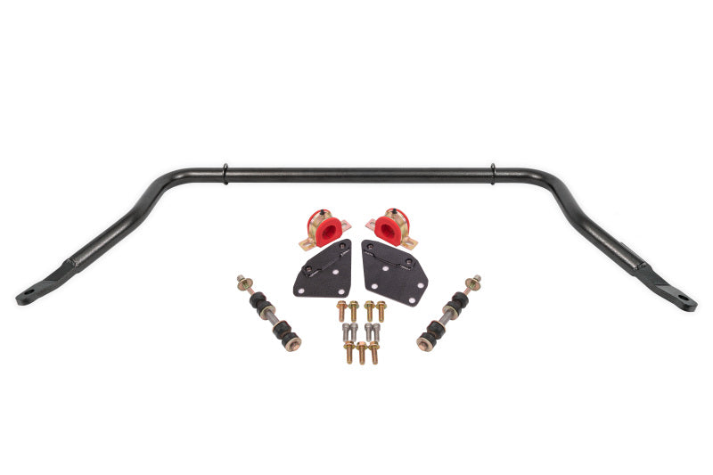 BMR 1982-1992 Chevrolet Camaro Sway Bar Kit Front Hollow 35mm Non-Adjustable - Black Hammertone